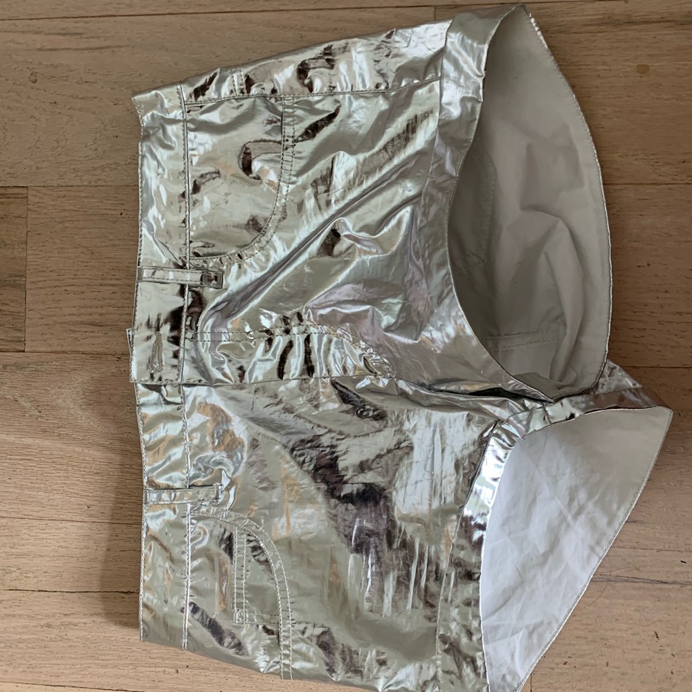 Isabel marant metallic shorts
